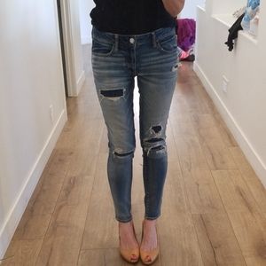 American Eagle distressed jeans
